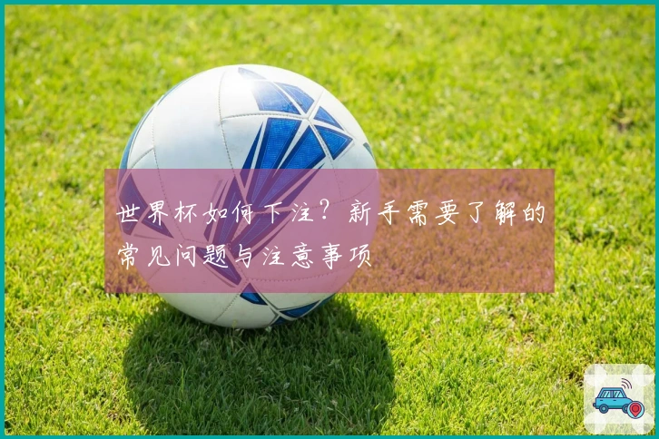 世界杯如何下注？新手需要了解的常见问题与注意事项
