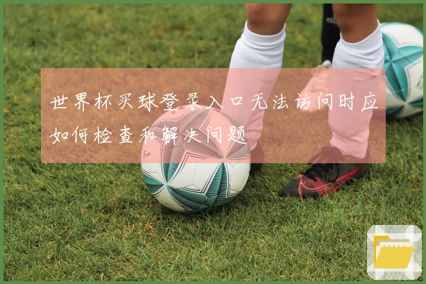 世界杯买球登录入口无法访问时应如何检查和解决问题