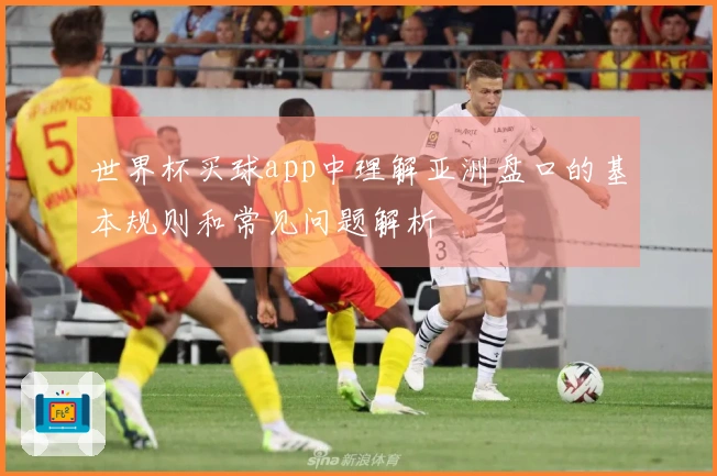 世界杯买球app中理解亚洲盘口的基本规则和常见问题解析
